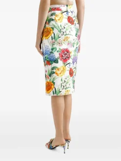 Gonna Tubino St Maxi Fiori