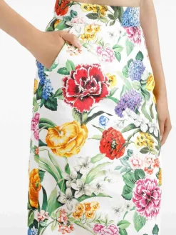 Gonna Tubino St Maxi Fiori