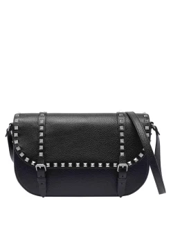 Grande borsa a tracolla rockstud