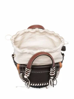 Habanera Fringes Ebony Brown Tote Bag