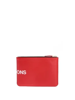 Huge Logo purse in red