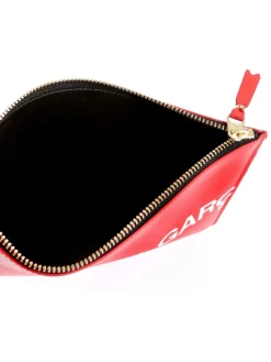Huge Logo purse in red