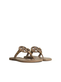 Infradito Miller in pelle beige
