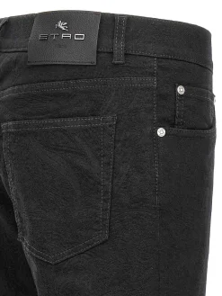 Jacquard jeans