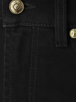 Jeans a bavero barocco