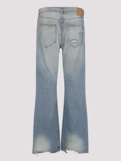Jeans a gamba di bagliore piÃ¹ larghi
