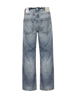 Jeans a gamba larga