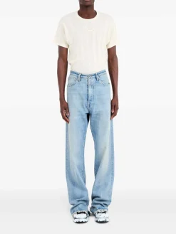 Jeans a gamba retta a cinque tazze