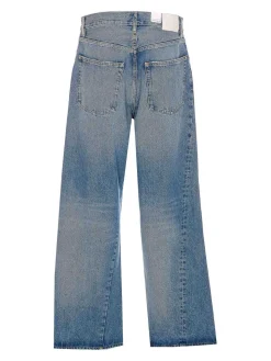 Jeans a torsione larghi