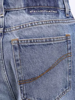 Jeans Blu Vintage In Cotone Sostenibile