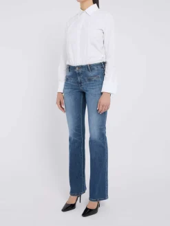 Jeans chloe in blu denim