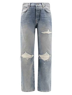 Jeans Con Effetto Destroyed