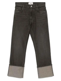 Jeans Con Risvolto