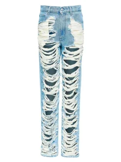 Jeans Con Strappi