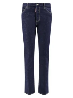 Jeans Cool Guy Con Impunture In Contrasto