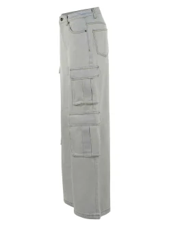 Jeans da carico realizzati in denim