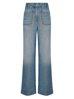Jeans di alina blu denim