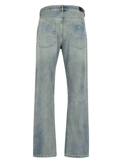Jeans di cotone azzurro mx1
