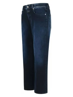 Jeans di cotone blu milo di mezzanotte
