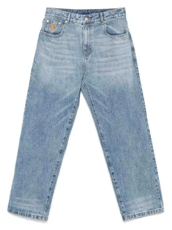Jeans di cotone in denim astro