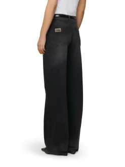 Jeans gamba larga pattinata