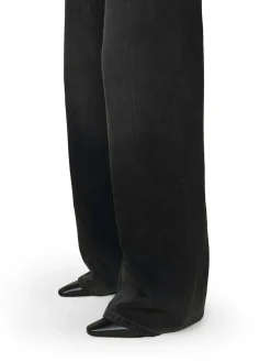Jeans gamba larga pattinata