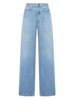 Jeans gamba larga pattinata