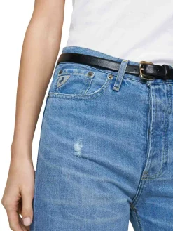 Jeans gamba larga pattinata
