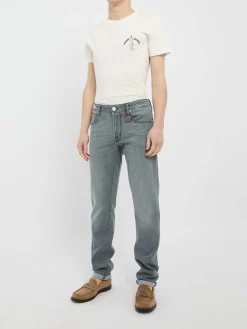 Jeans grigi in cotone
