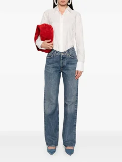 Jeans in blu cotone denim
