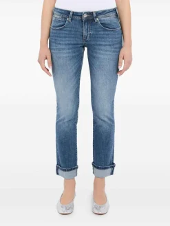 Jeans in forma Monica Slim in Blue Denim