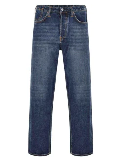 Jeans in miscela di cotone in denim scuro