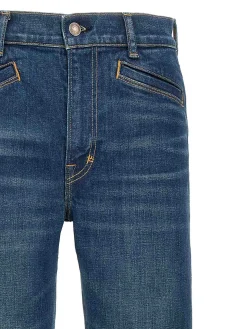 Jeans invaniti di jeans lavati in pietra
