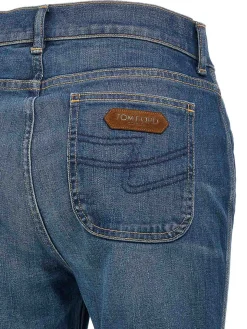 Jeans invaniti di jeans lavati in pietra