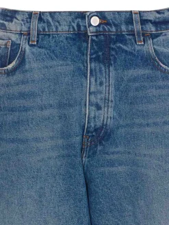 Jeans larghi in denim