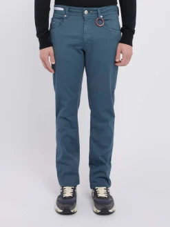 Jeans Michelangelo in blu