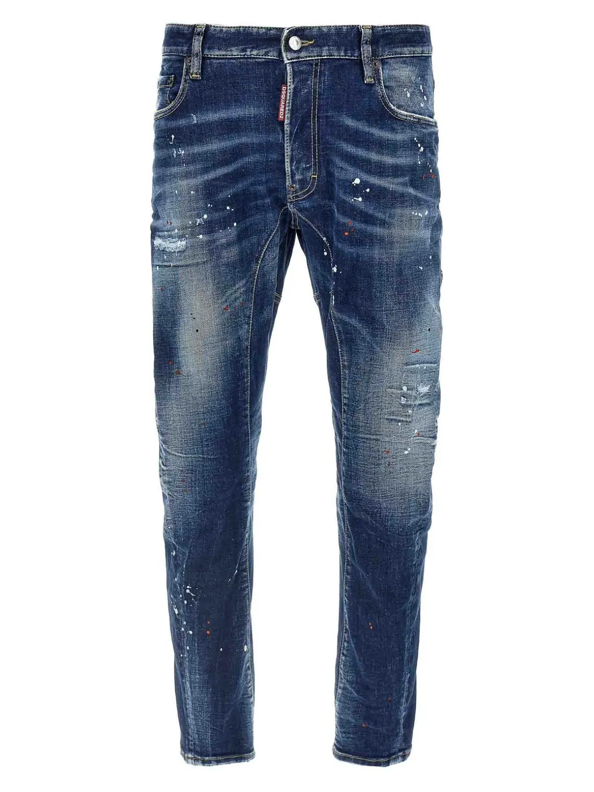 Jeans motociclisti ordinati