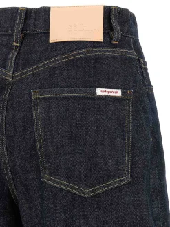 Jeans per gamba a botte indaco