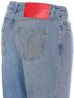 Jeans per stampa laser al cuore