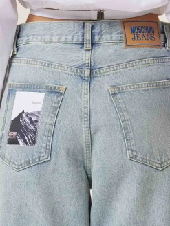 Jeans risvolto 14 oz denim