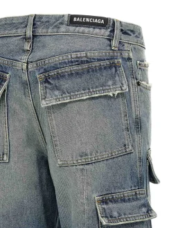 Jeans svasato cargo