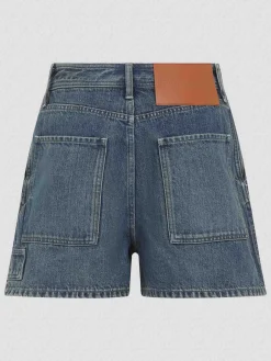 Jil Sander+ Shorts di cotone blu