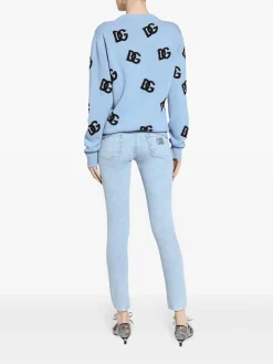 Jumper ricamato a logo