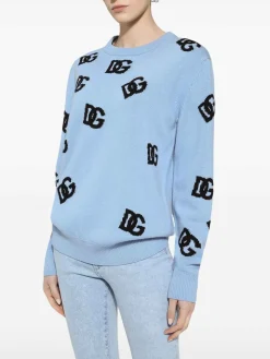 Jumper ricamato a logo