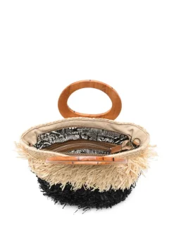 Keshia beige medio e borsa nera