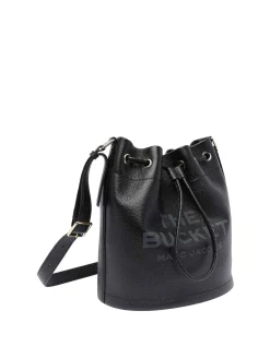 La borsa a secchiello grande in pelle