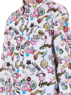 La camicia di stampa adesivi