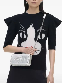 La mini borsa con catena in pelle