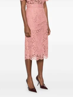 Lace Midi Skirt