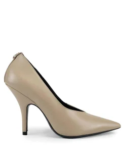 Leather Decollete Shoe